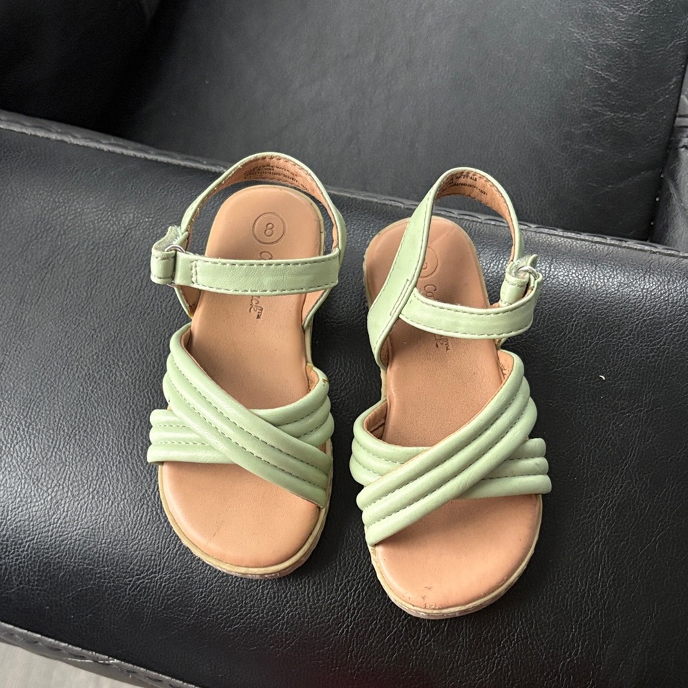 Kids Green Sandals